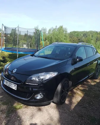 małopolskie Renault Megane cena 24900 przebieg: 240000, rok produkcji 2013 z Biała Podlaska